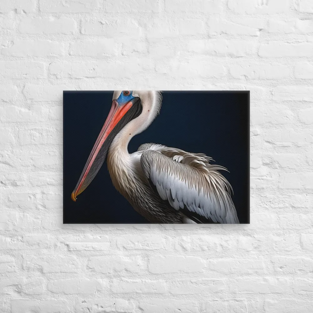 Majestic Pelican Portrait | Canvas | 20″×28″
