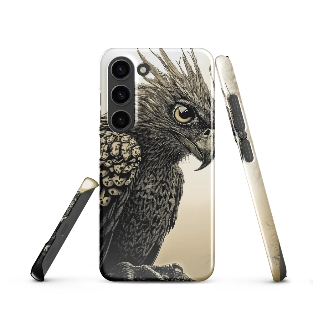 Majestic Owl in Detail | Phone Case |  S23 | Snap Case | Glossy
