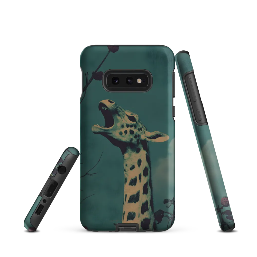 Whispers of the Tall: A Surreal Giraffe Encounter