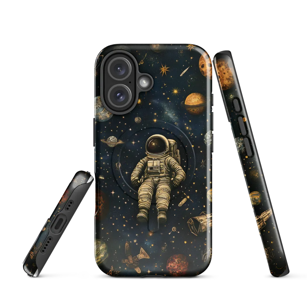 Cosmic Voyage: An Astronaut's Solitude