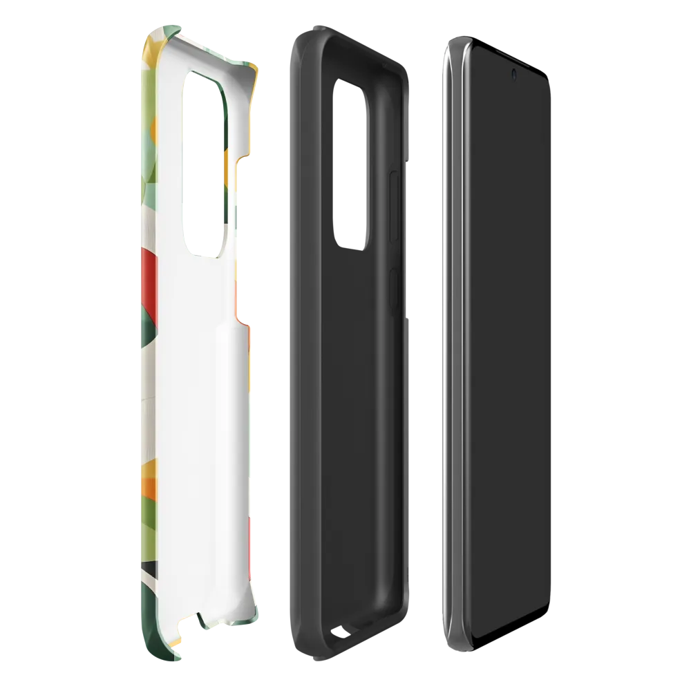 Harmony in Shapes: A Playful Abstract Design