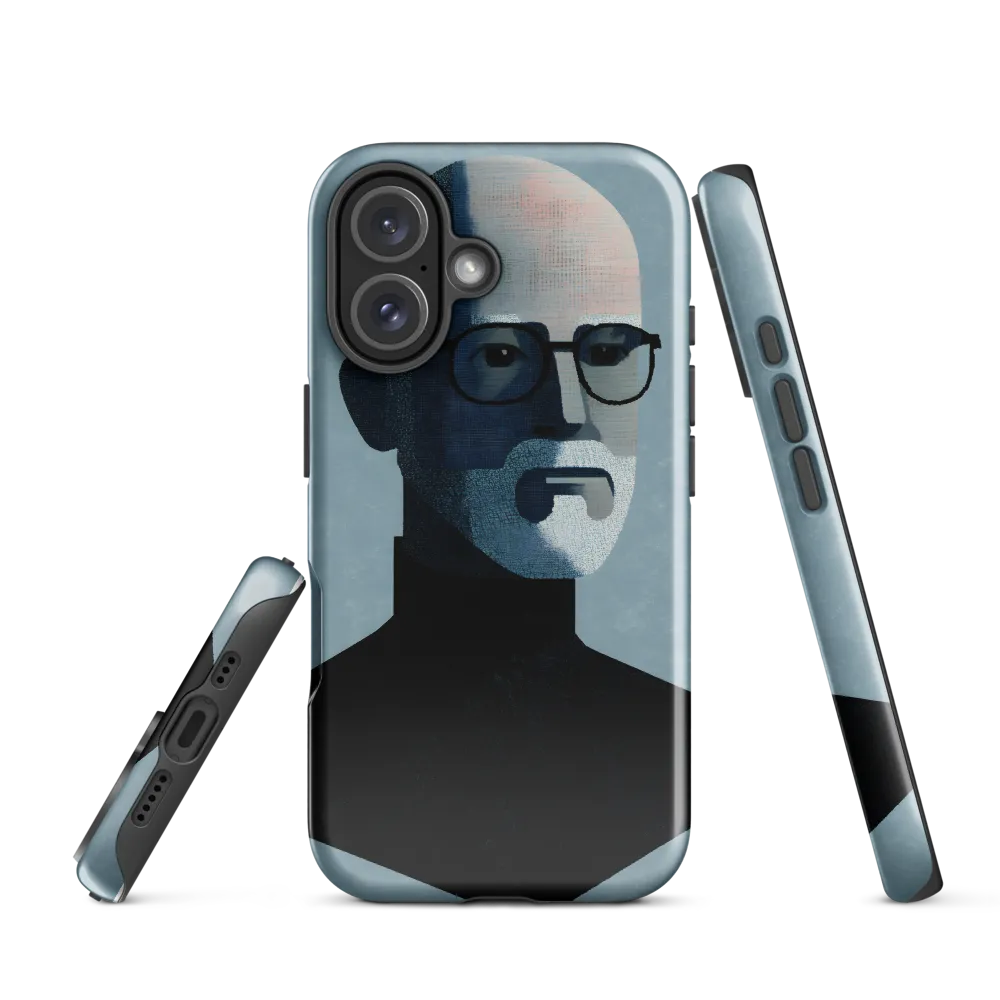 Minimalist Portrait of a Modern Man