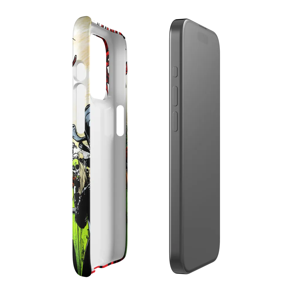 Fiery Elegance: A Fashion Statement | Phone Case |  15 Pro | Snap Case | Matte