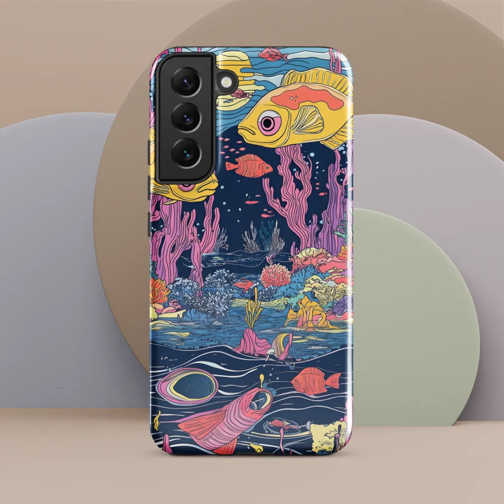 Underwater Dreamscape: A Playful Encounter