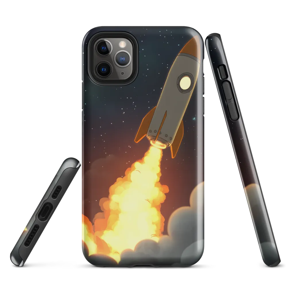 Launch into the Cosmos | Phone Case |  11 Pro Max | Tough Case | Glossy