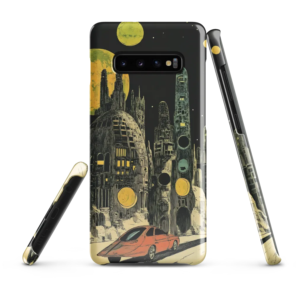 Odyssey in a Futuristic City | Phone Case |  S10 Plus | Snap Case | Glossy