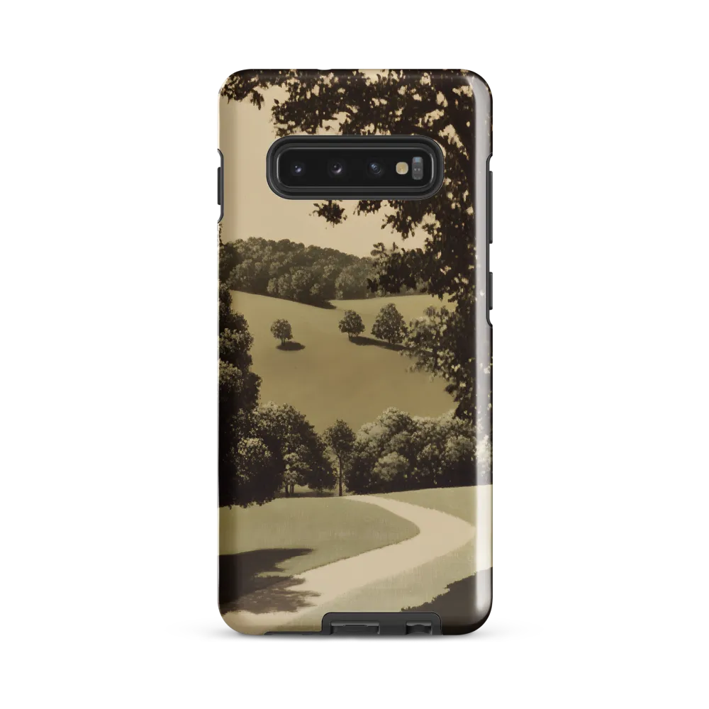 Whispers of the Verdant Path | Phone Case |  S10 Plus | Tough Case | Glossy