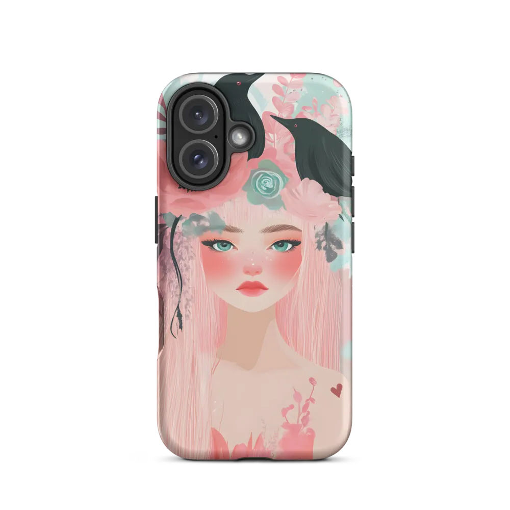 Whispers of Nature: A Serene Portrait | Phone Case