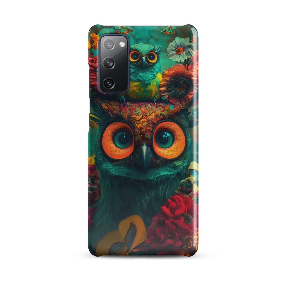 Majestic Harmony: The Floral Owl