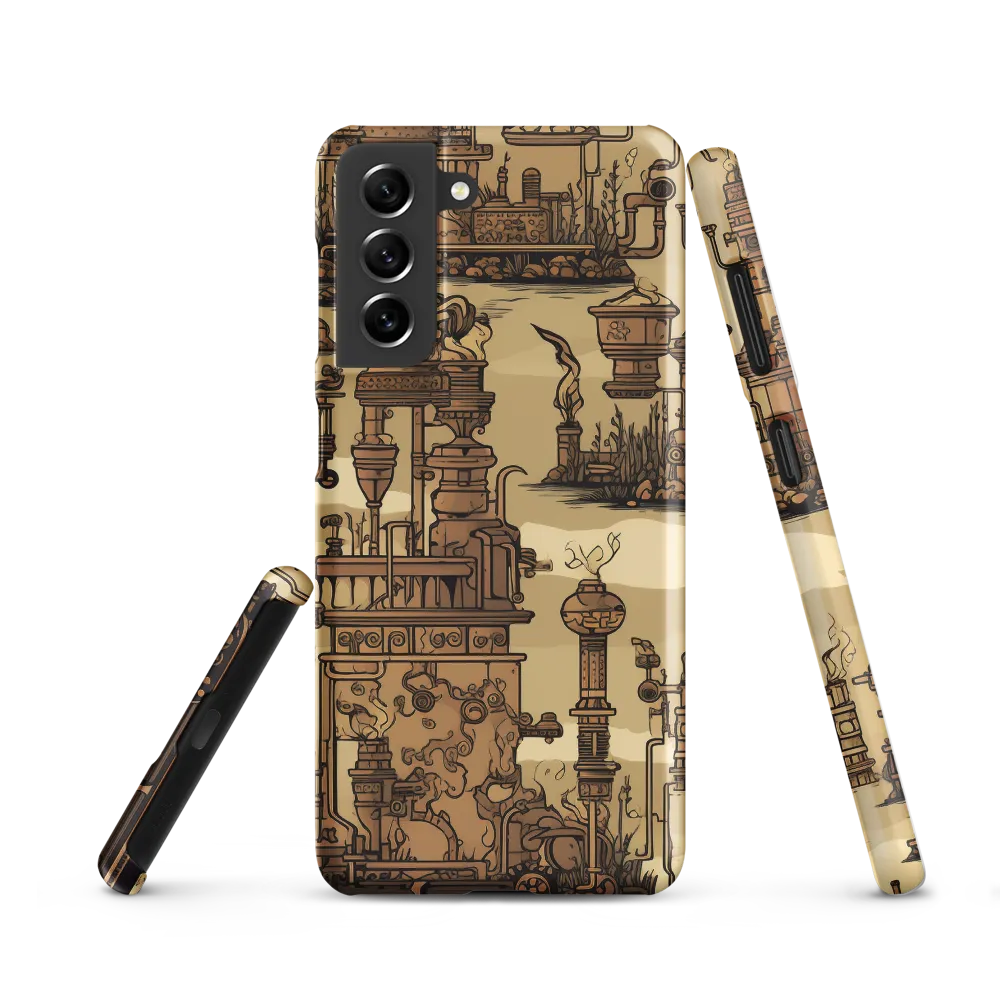 Whimsical Industrial Landscape