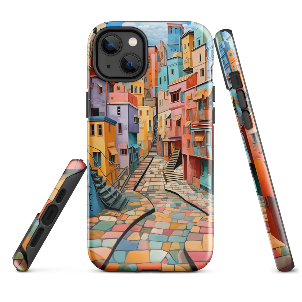 Vibrant Cityscape: A Kaleidoscope of Colors