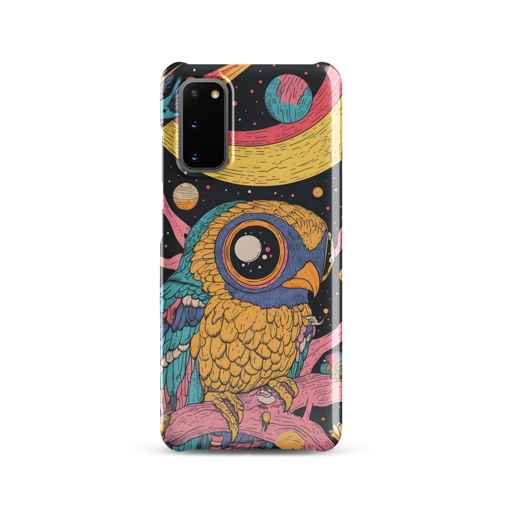 Whimsical Cosmic Owl