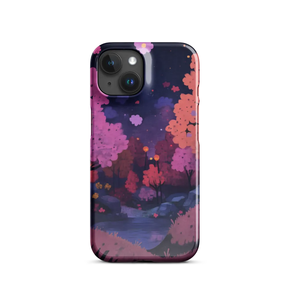 Whispers of Spring: A Serene Landscape | Phone Case |  15 | Snap Case | Glossy