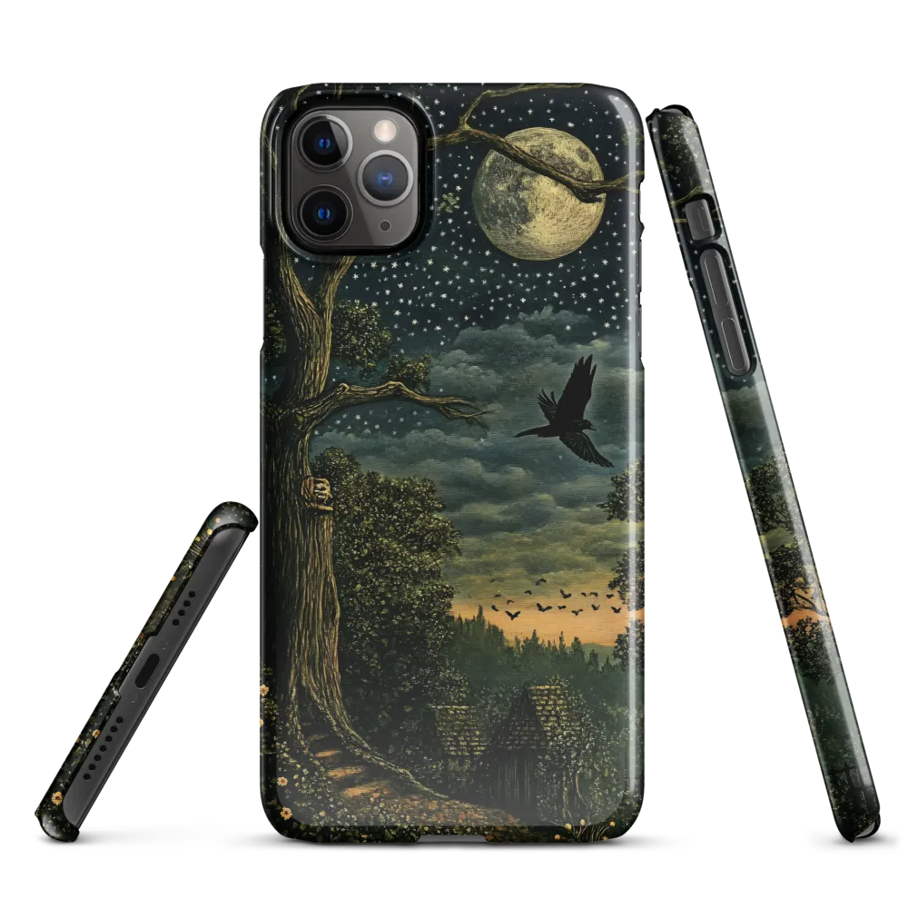 Mystical Nightscape Under the Full Moon | Phone Case |  11 Pro Max | Snap Case | Glossy