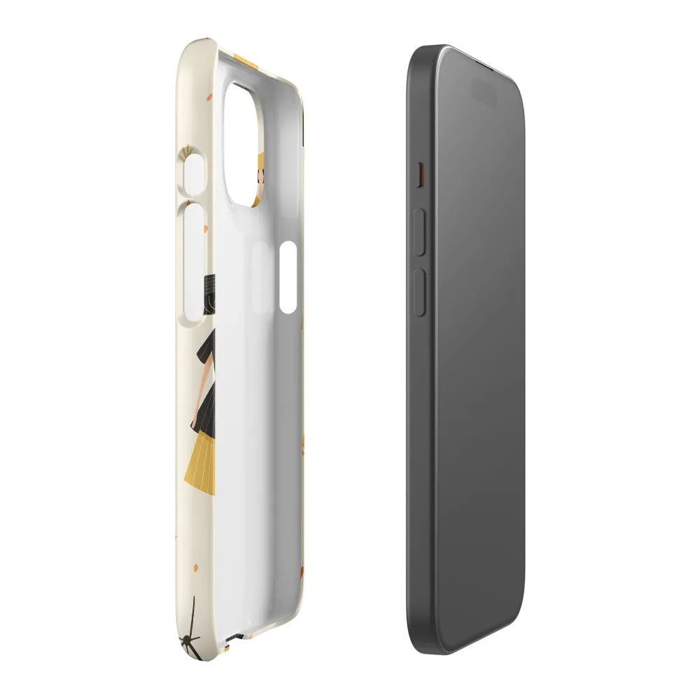 Whimsical Patterns of Nature and Femininity | Phone Case |  15 | Snap Case | Glossy