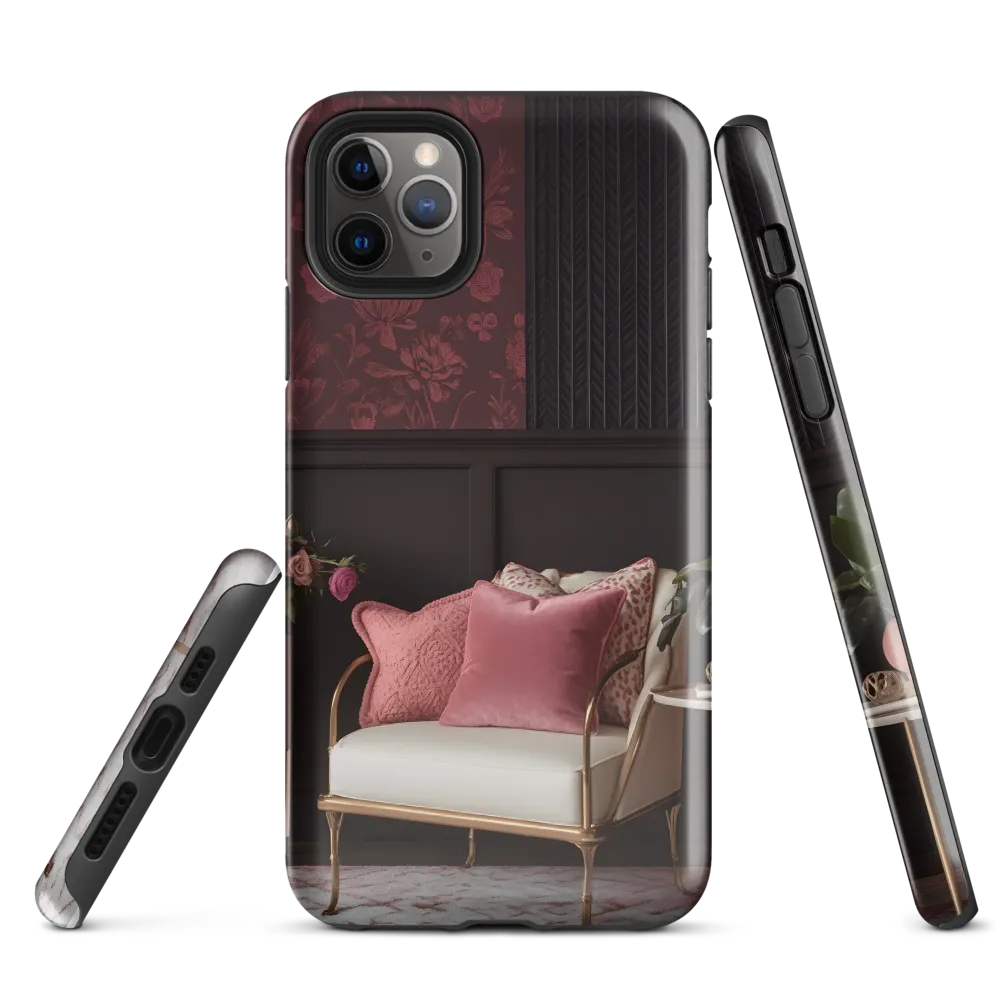 Elegance in Contrast: A Modern Interior Design | Phone Case |  11 Pro Max | Tough Case | Glossy