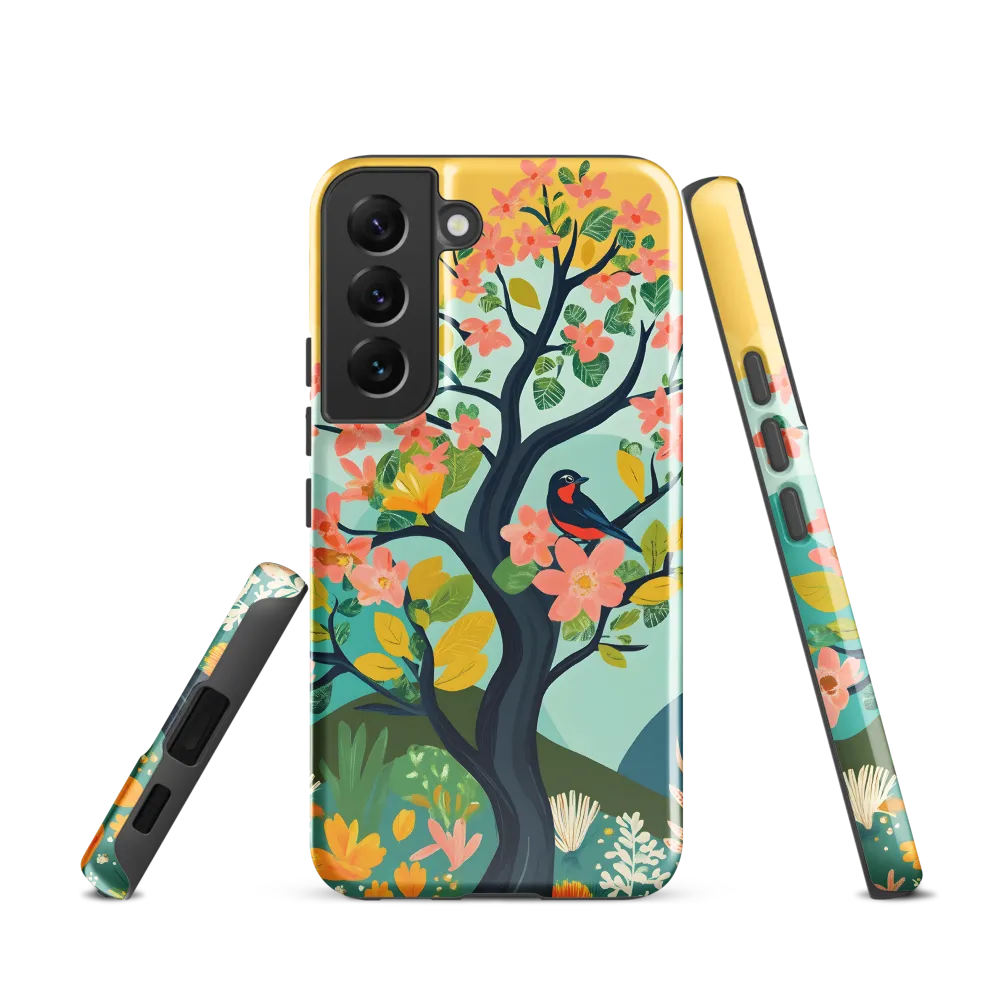 Spring Blossoms: A Serene Encounter