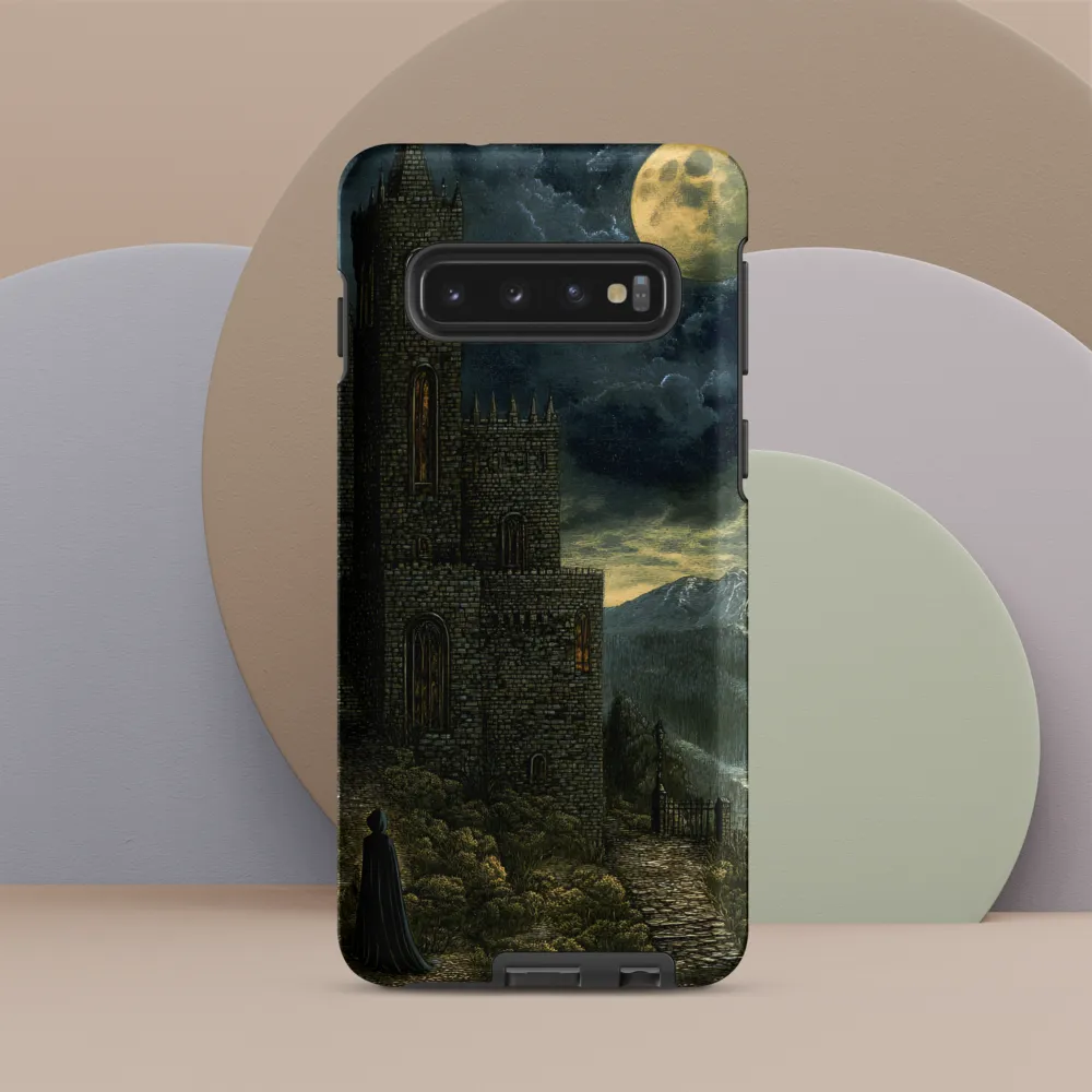 Whispers of the Moonlit Castle | Phone Case |  S10 | Tough Case | Matte