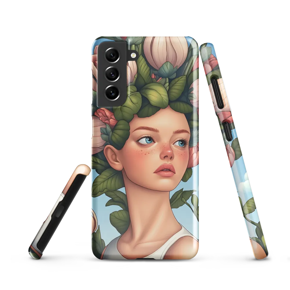 Whispers of Serenity | Phone Case |  S21 | Snap Case | Glossy