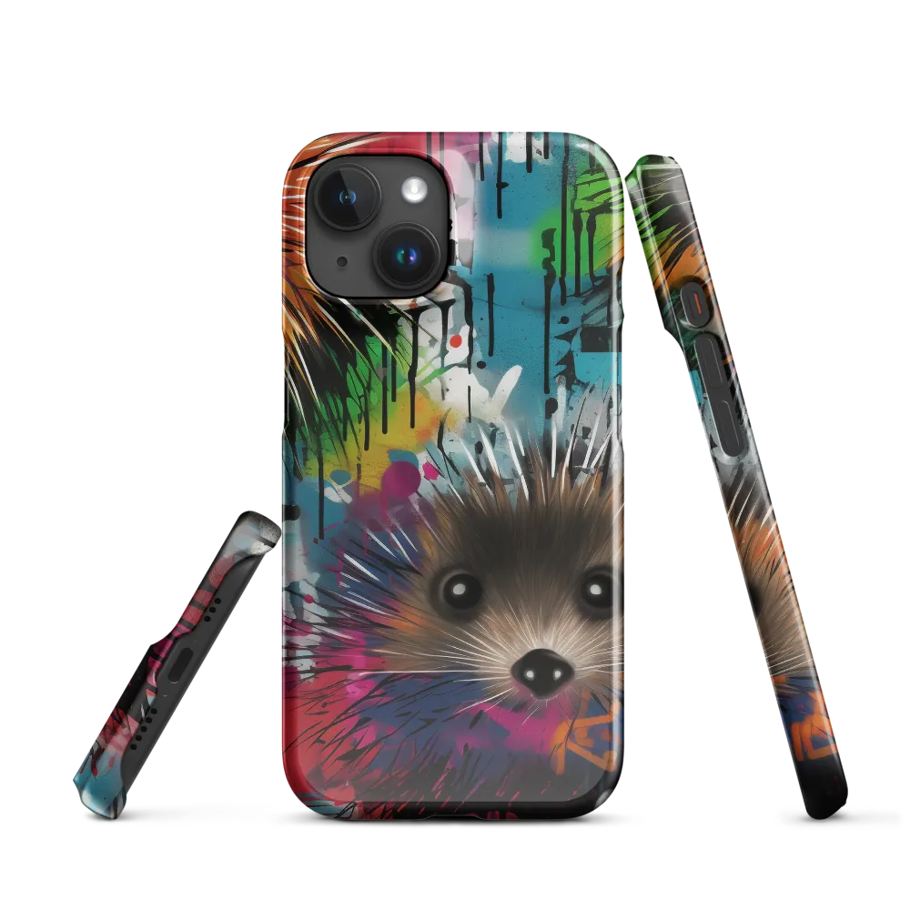 Whimsical Hedgehogs in a Kaleidoscopic Wonderland