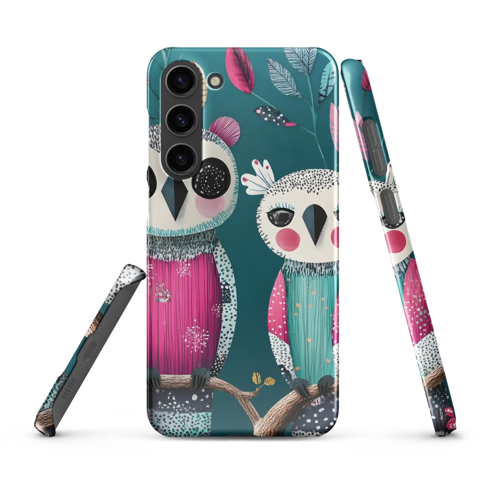 Whimsical Duo: A Celebration of Nature and Color