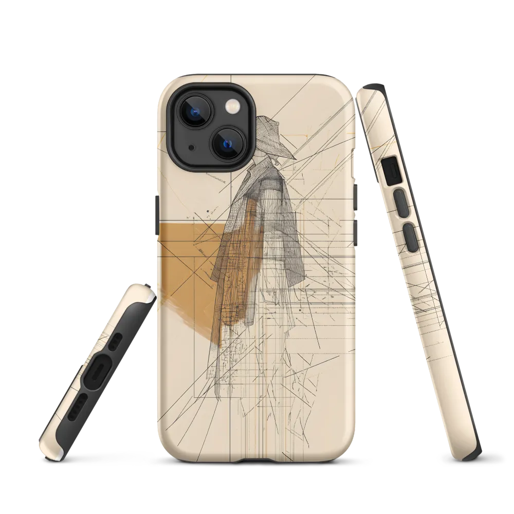 Abstract Profile: A Minimalist Exploration | Phone Case |  13 | Tough Case | Matte