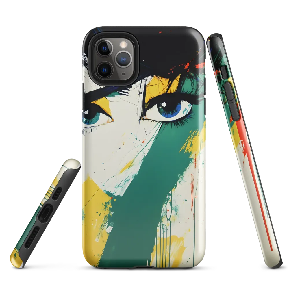 Eyes of Intrigue | Phone Case |  11 Pro Max | Tough Case | Glossy