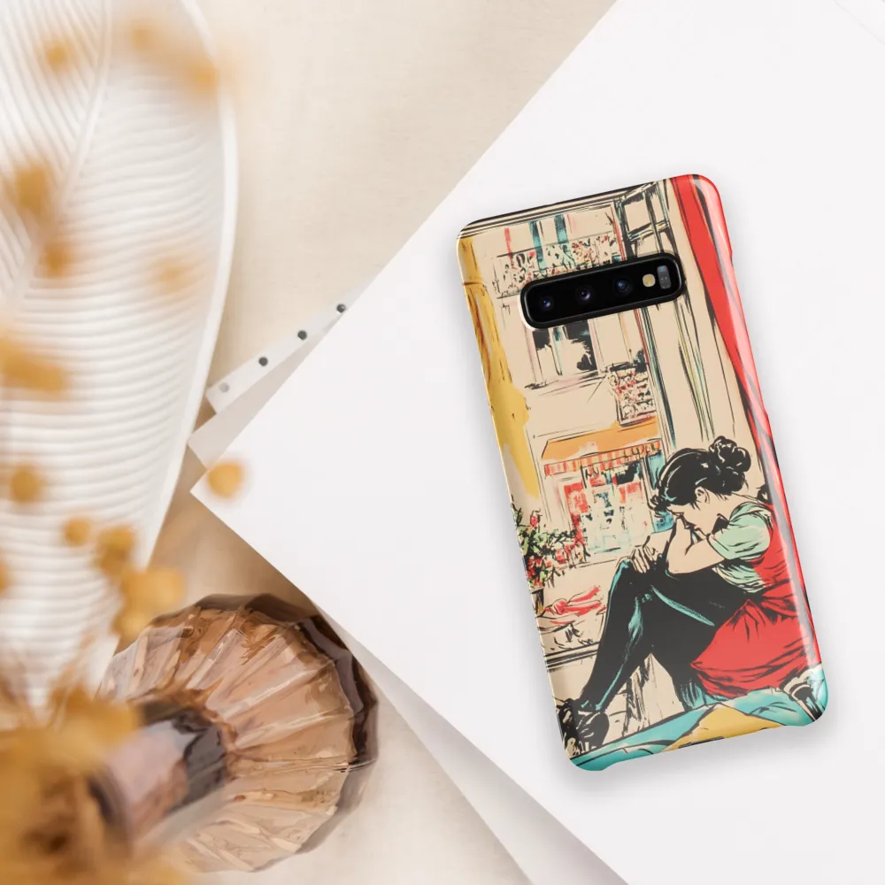 Silent Reflections | Phone Case |  S10 Plus | Snap Case | Glossy