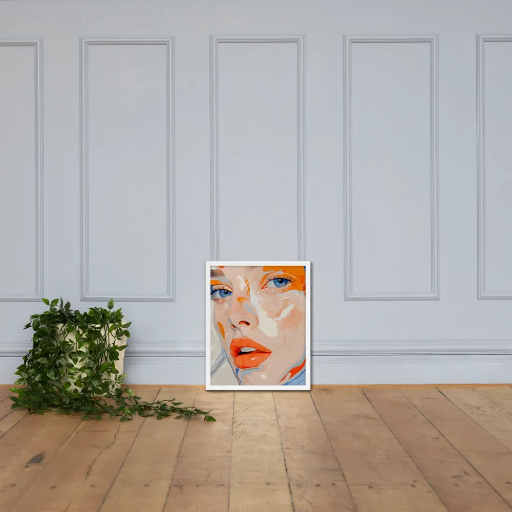 Ethereal Expressions | Poster with White Frame | 16″×20″
