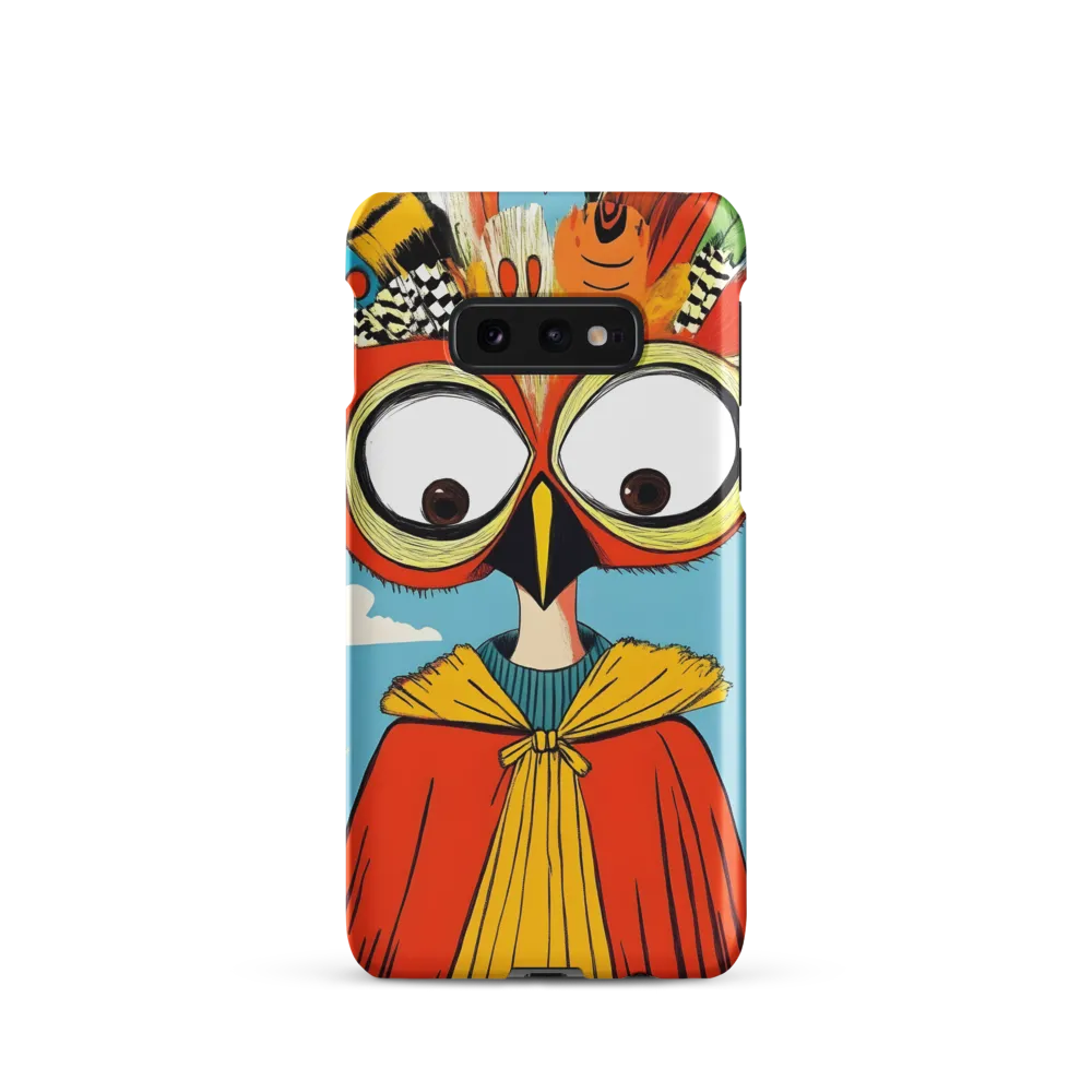 A Whimsical Encounter: The Owl-Human Fusion