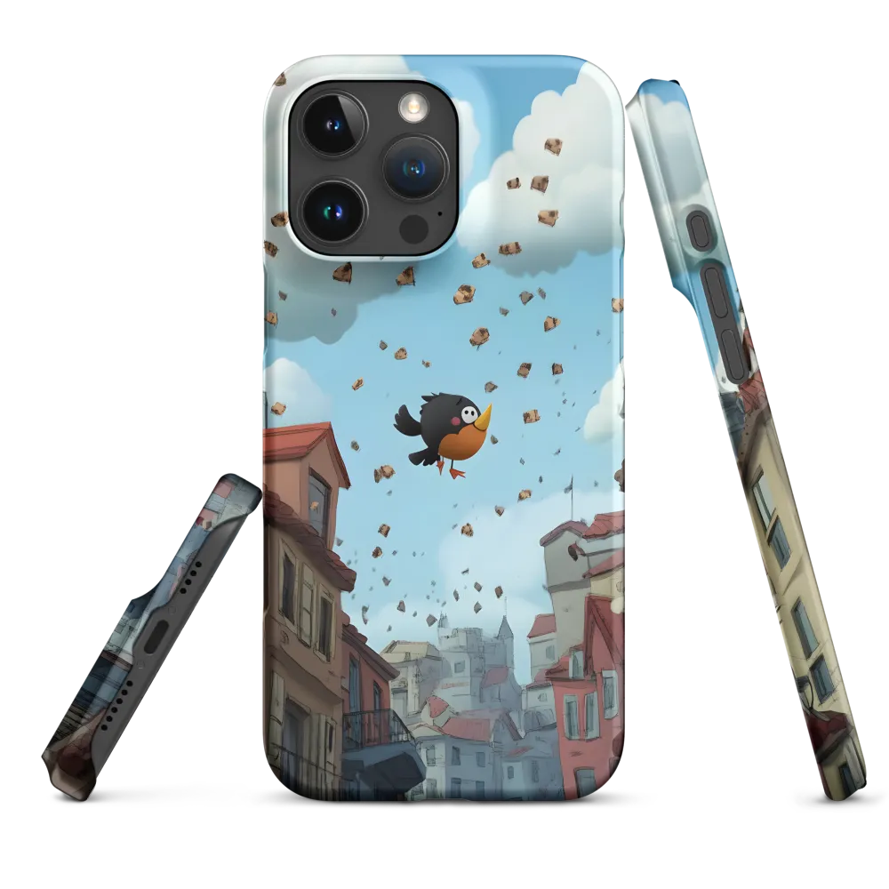 A Whimsical Flight Through Bread and Sky