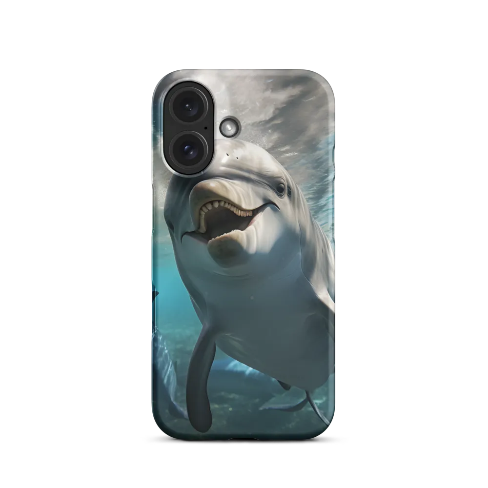 Beneath the Waves: A Dolphin's Dance