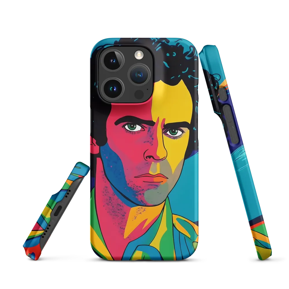 Electric Visage: A Portrait of Vibrance