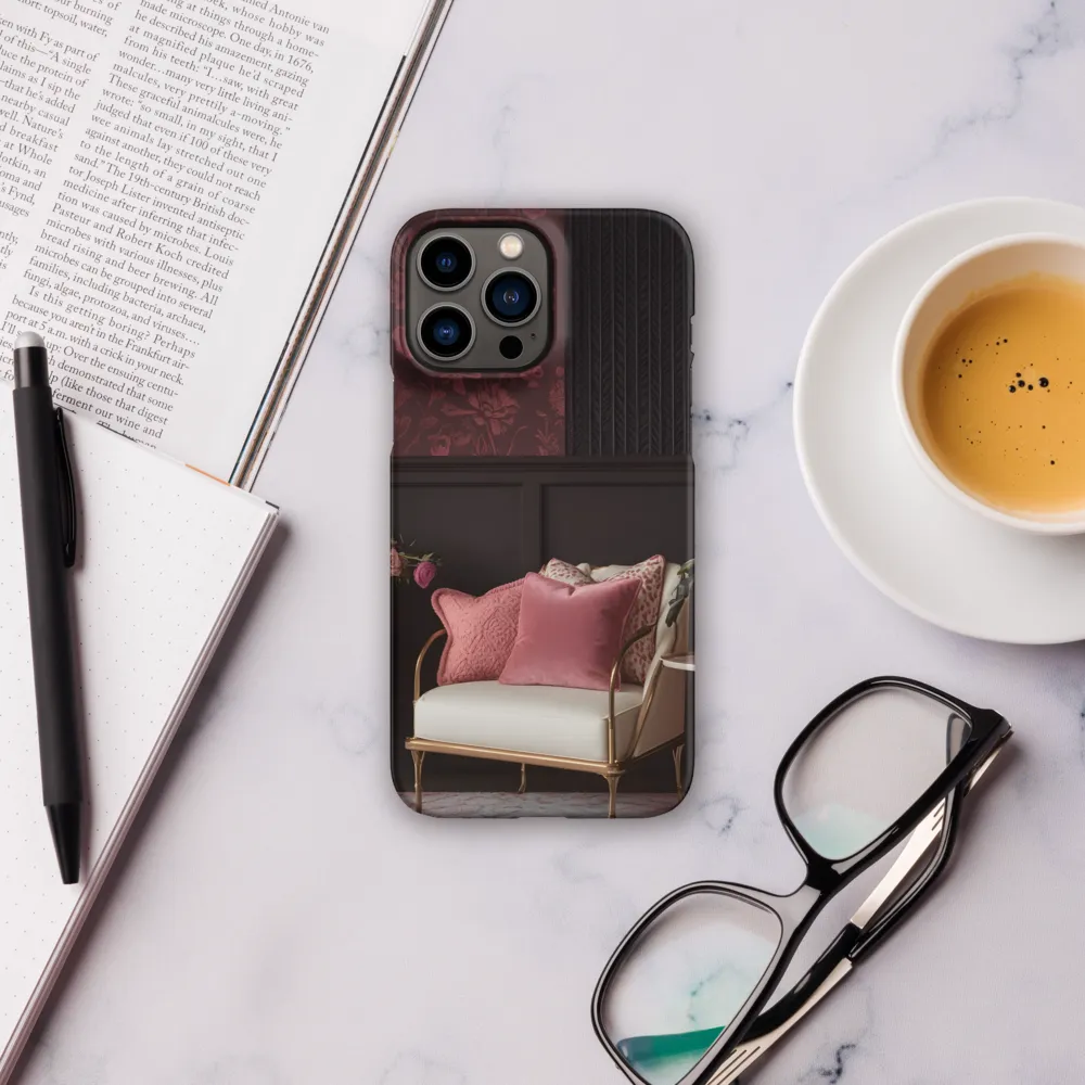 Elegance in Contrast: A Modern Interior Design | Phone Case |  13 Pro Max | Snap Case | Matte