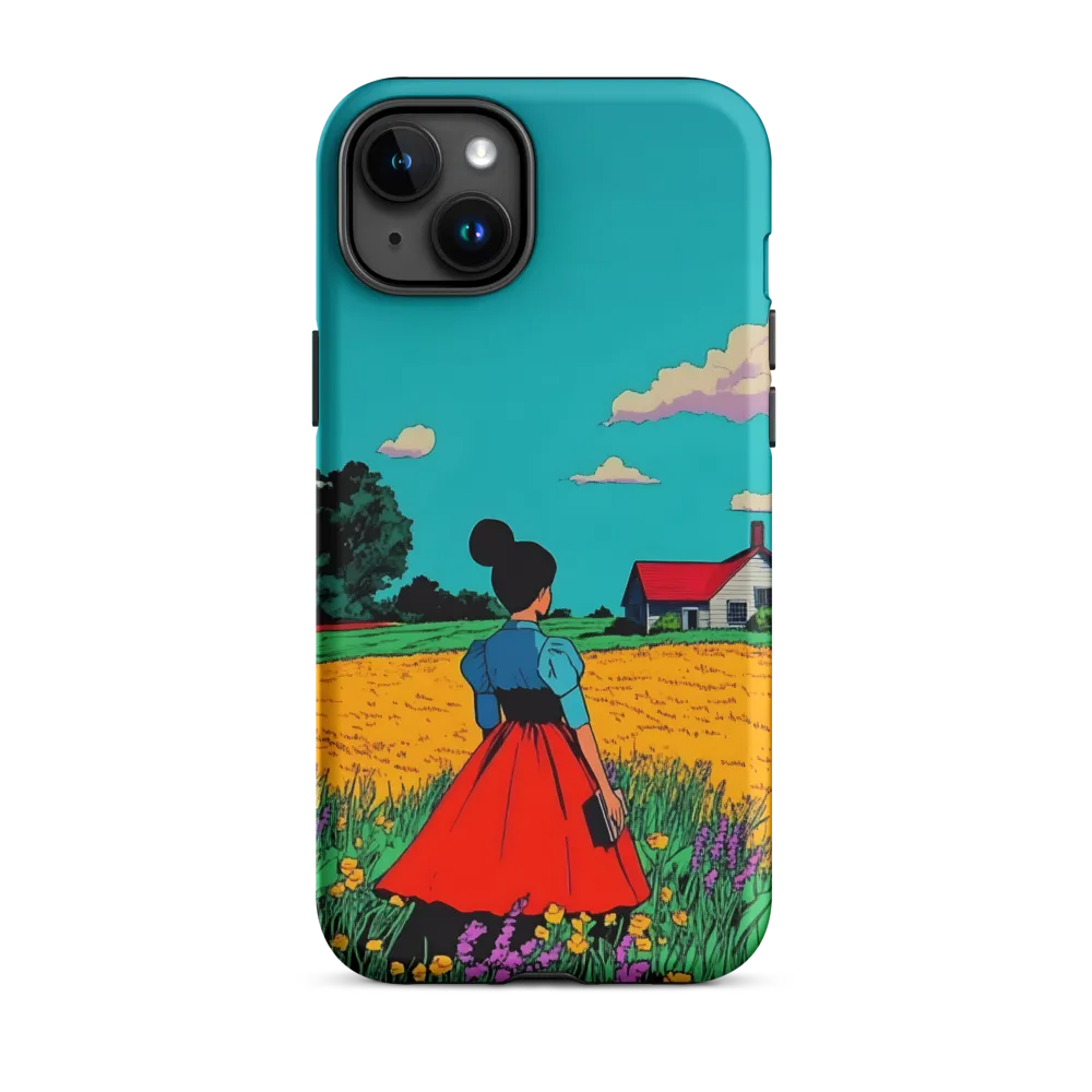 Whispers of a Sunlit Meadow | Phone Case |  15 Plus | Tough Case | Matte