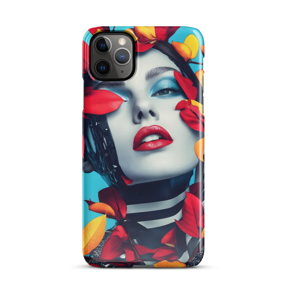 Futuristic Fusion: Nature Meets Technology | Phone Case |  11 Pro Max | Snap Case | Glossy