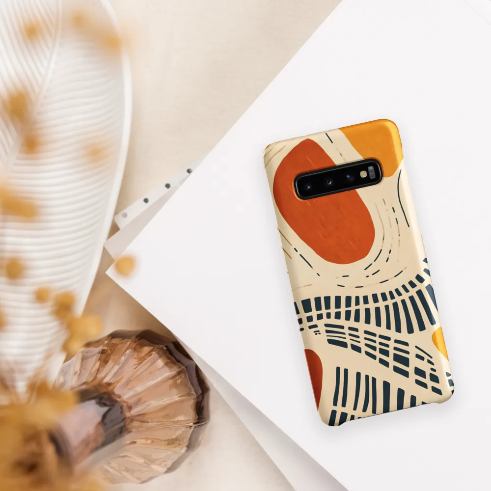 Urban Patterns in Harmony | Phone Case |  S10 | Snap Case | Matte