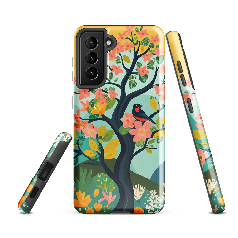 Spring Blossoms: A Serene Encounter