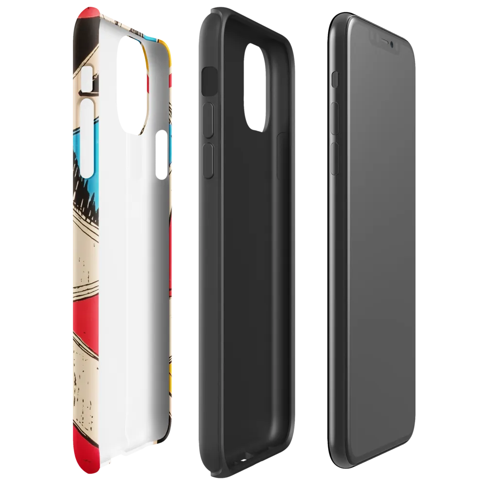 Vibrant Geometry | Phone Case |  11 Pro Max | Tough Case | Glossy