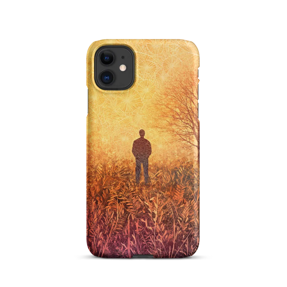 Contemplation in a Surreal Landscape