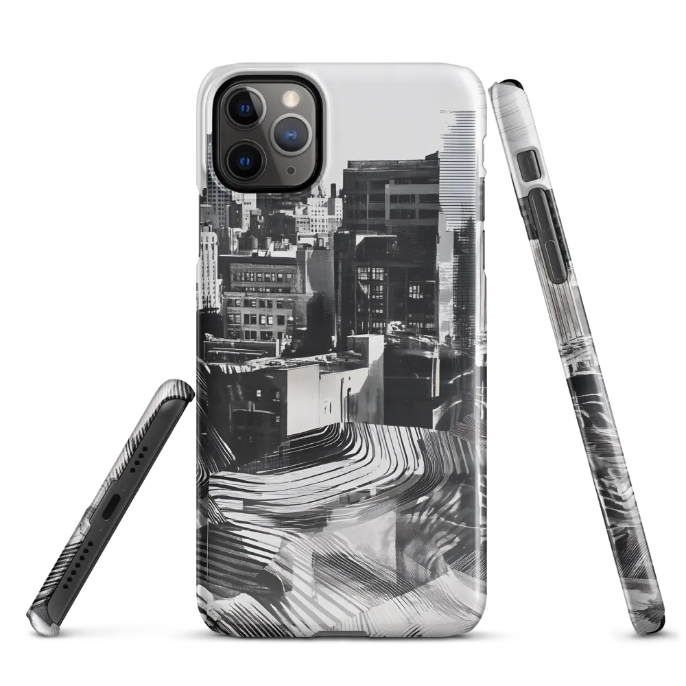 Urban Rhythm in Black and White | Phone Case |  11 Pro Max | Snap Case | Glossy