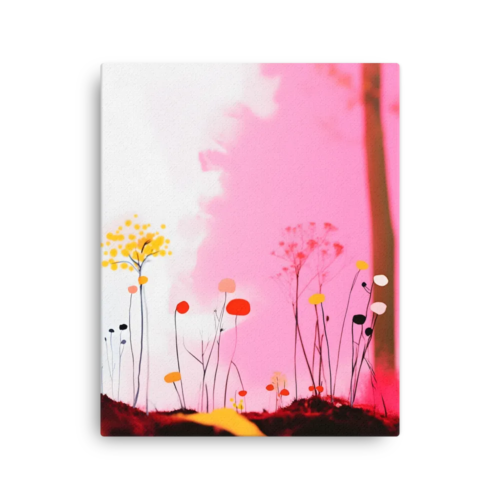 Whispers of a Surreal Bloom | Thin Canvas | 16″×20″