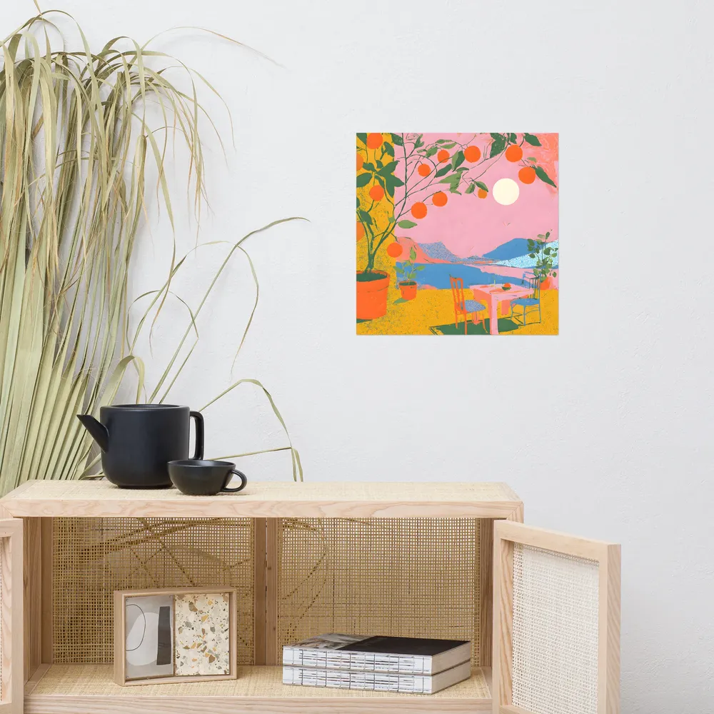Citrus Terrace 
 Poster | 16″x 16″