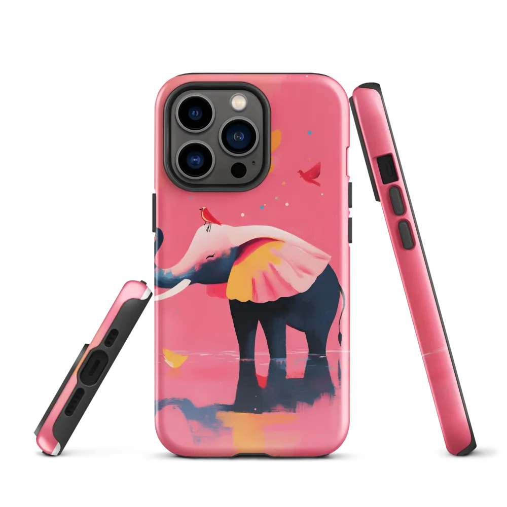 Whimsical Serenity: The Playful Elephant