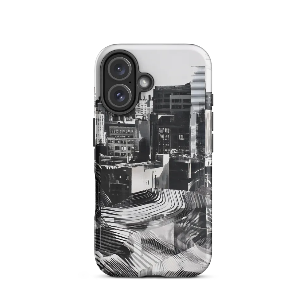 Urban Rhythm in Black and White | Phone Case