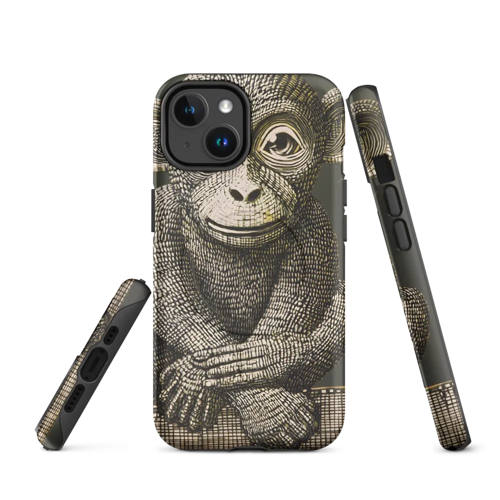 Intricate Primate Portrait