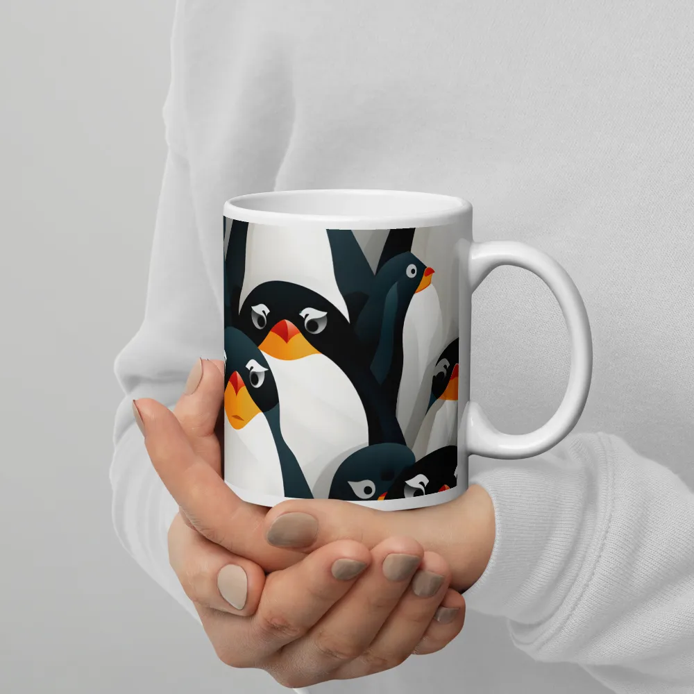 Penguin Parade | Mugs | Multiple Sizes & Colors