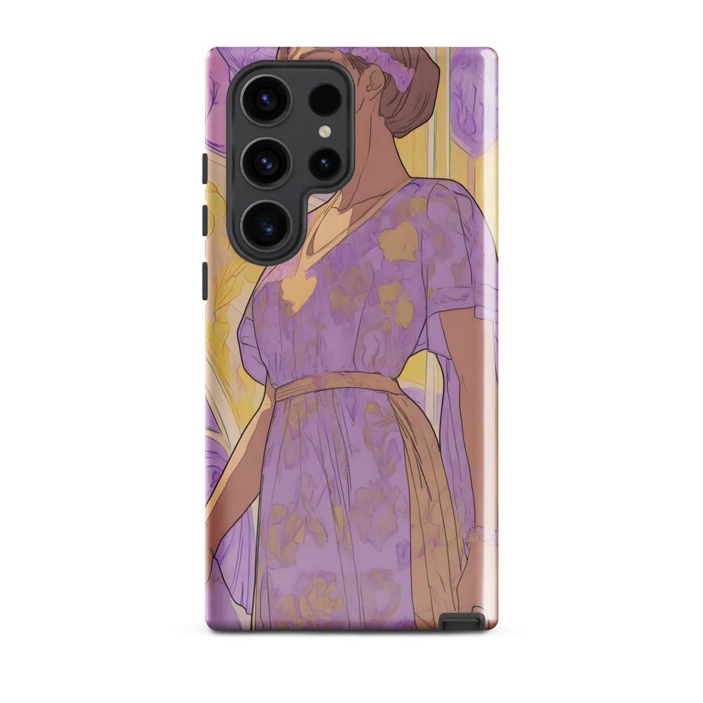 Elegance in Floral Harmony | Phone Case |  S23 Ultra | Tough Case | Glossy