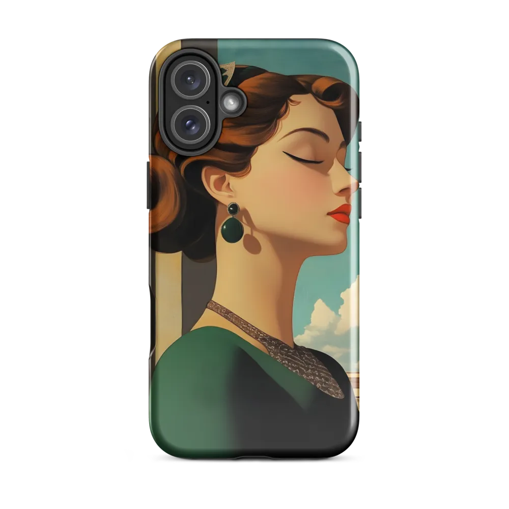 Elegance in Art Deco: A Portrait of Grace