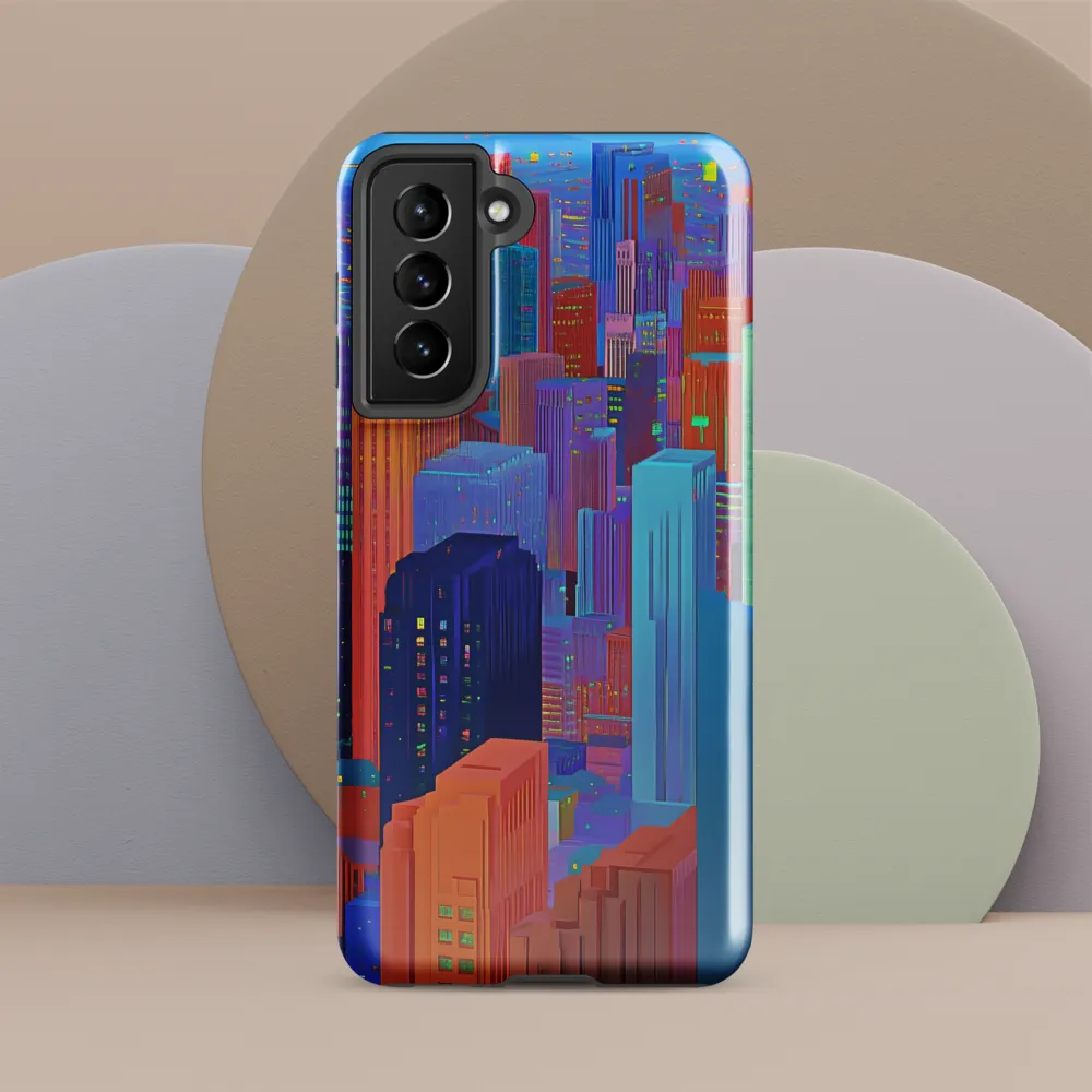 Vibrant Metropolis in Twilight